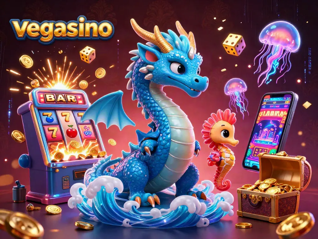 Experience the richness of gameplay at vegasino with stunning visuals of dynamic characters and casino elements.