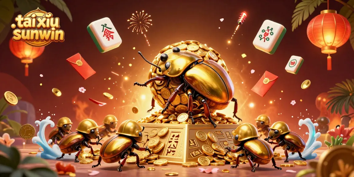 Experience thrilling gameplay with tài xỉu sunwin, featuring exciting golden coin dynamics and vibrant casino elements.