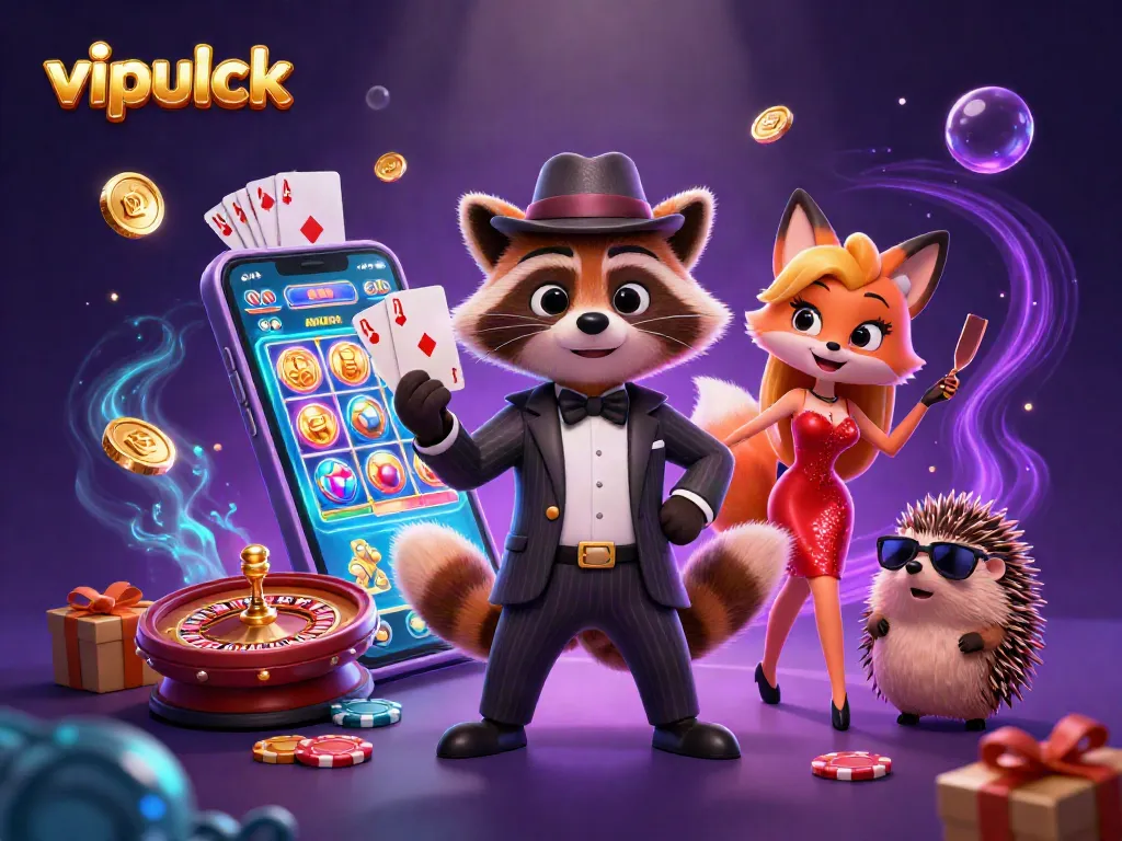 Experience thrilling games at vipluck casino with vibrant characters and dynamic gameplay elements.